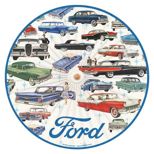Ford Parade 1950s Pin Up Sun Parasol