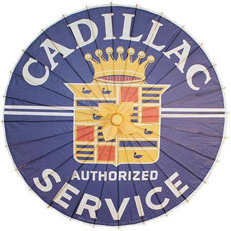 Cadillac Cadillac Service Paper Parasol Pinup Girl