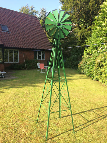 8ft Metal Windmill (Texas Farm)