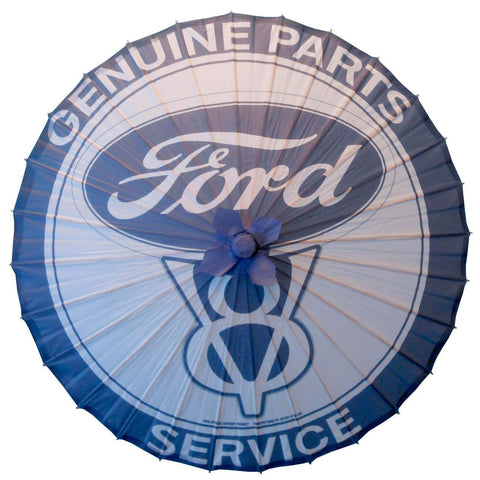 Ford V8 Genuine Parts And Service Pin Up Parasol