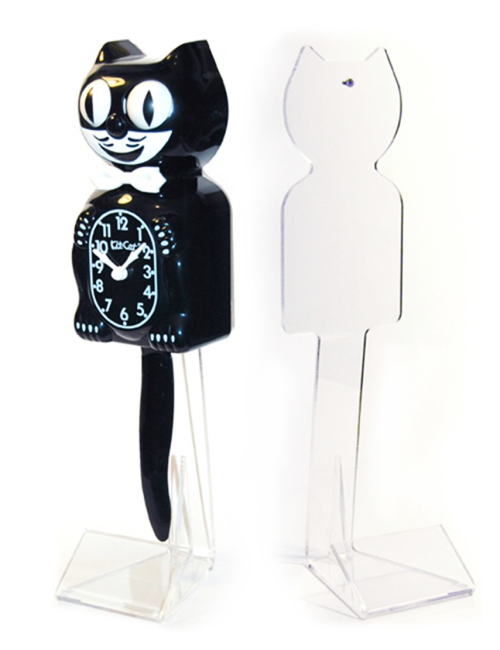 KIt-Cat Clock Stand Desktop Office