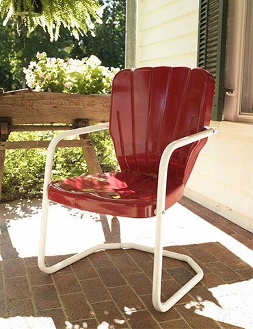 1956 Thunderbird Lawn Chair Red