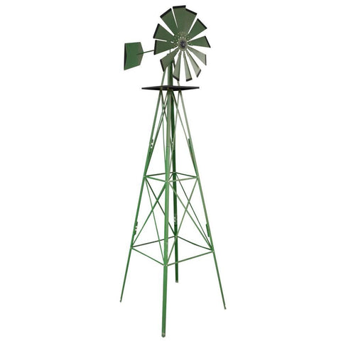 8ft Metal Windmill (Texas Farm)