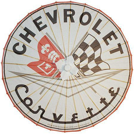 American Sportscar Chevrolet Corvette Parasol Pin Up