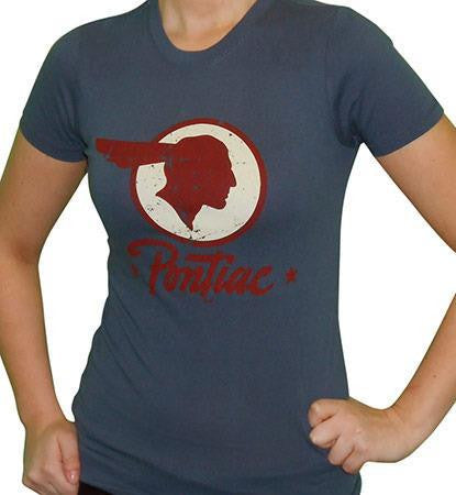 Short Sleeve T-Shirt (GM) "Pontiac" Ladies