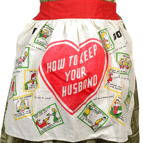 1950's Novelty Apron
