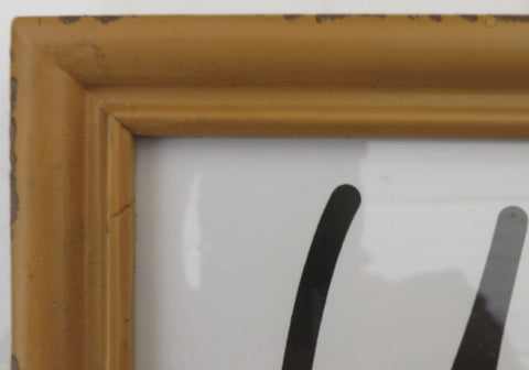 'Unplug' Framed Wall Decor