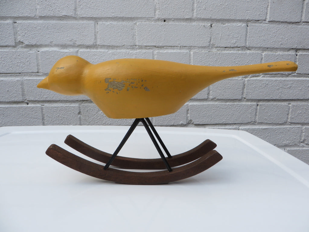 Metal Rocking Bird
