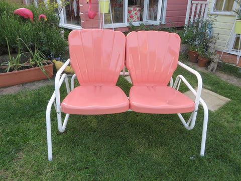 1956 Thunderbird Double Glider Coral