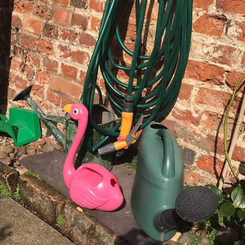 Flamingo Watering Can