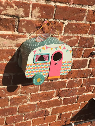 Retro Caravan (Trailer) Birdhouse