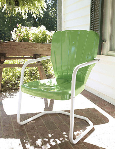 1956 Thunderbird Lawn Chair Seafoam Green 