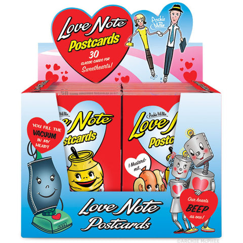 Love Note Postcards