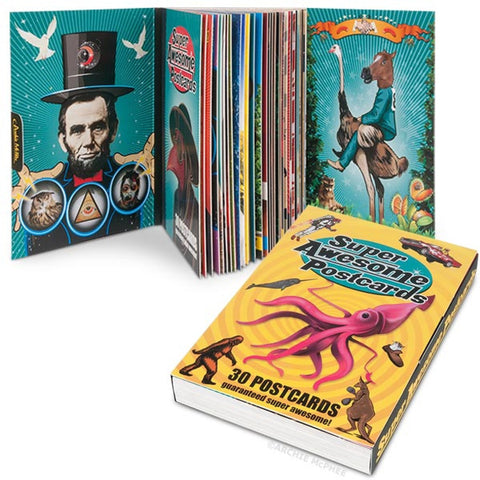 Super awesome Postcard Book.