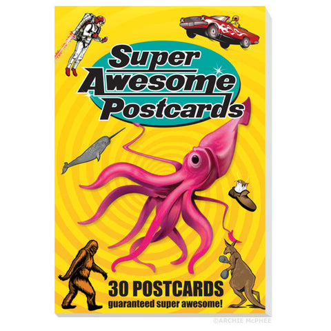 Super awesome Postcard Book.
