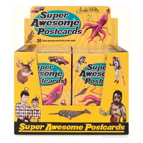 Super awesome Postcard Book.